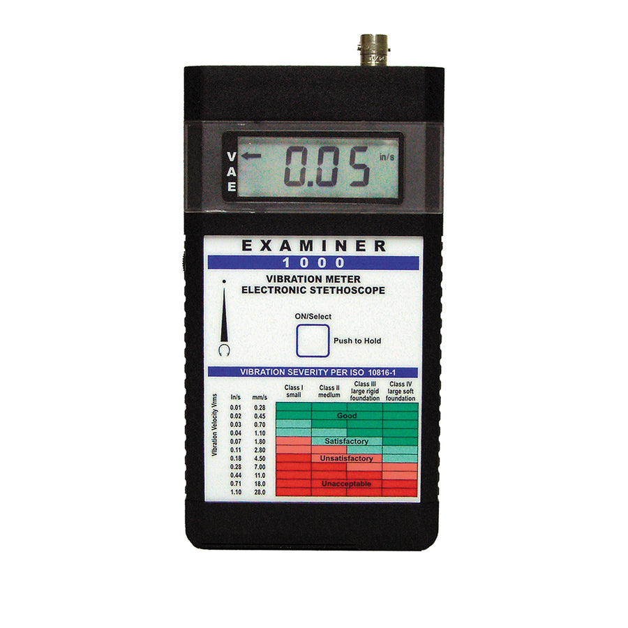 EXAMINER 1000 Vibration Meter