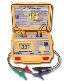 380580 Battery Powered High Resolution Milliohm Meter