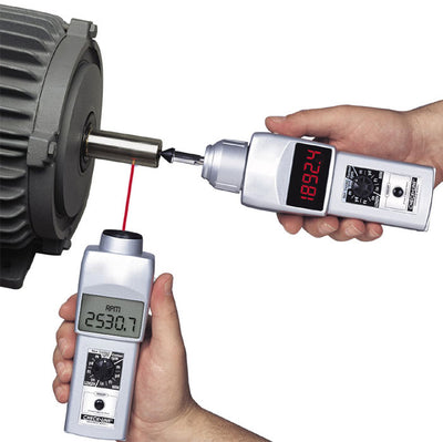DT-207LR Contact & Non-Contact Tachometer