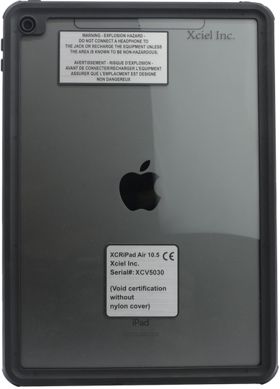 Xciel XCRiPad 10.9" 10th Generation intrinsically safe case