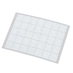 Qty 4 Reflective Tab Sheets 35 1/2" x 1/2"