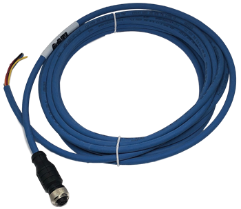 CMCP605M-20, M12 Cable Assembly, 20 meter length