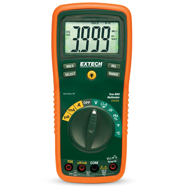 Extech EX430A True RMS Autoranging Multimeter