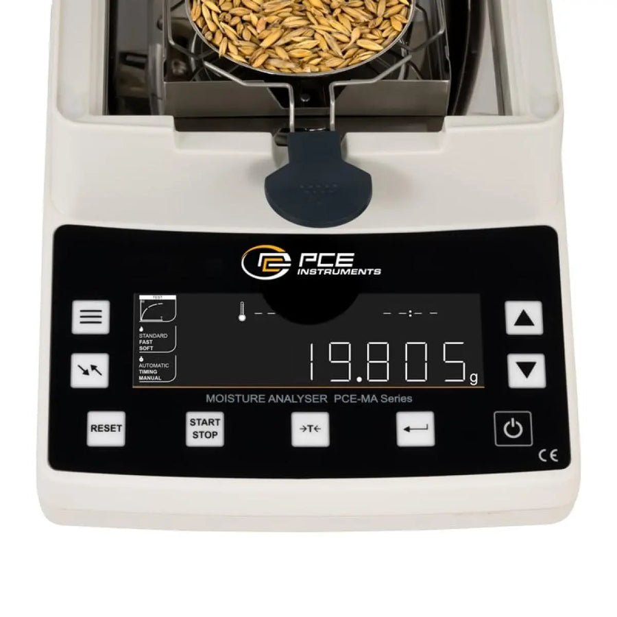 PCE-MA 110 moisture analyzer front view